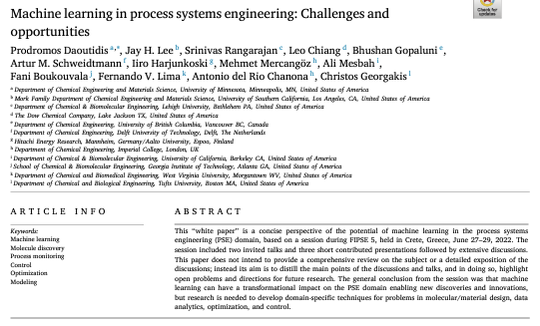Machine learning in process systems engineering: Challenges and opportunities